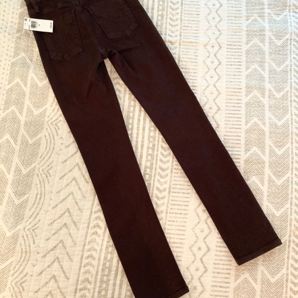 NWT Hudson Barbara Chocolate Brown Jeans Sz 25 - Picture 8 of 9
